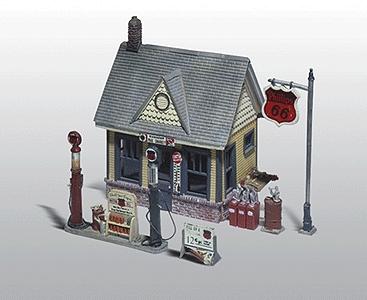 WOO223 HO Gas Station
