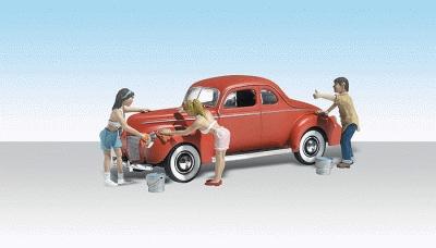 WOO5533 HO Autoscenes Suds & Shine