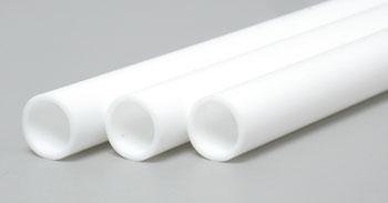 Picture of EverGreen EVG230 0.31 in. Styrene Tube Railroad Scratch Building Supply, White