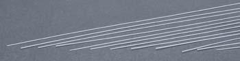 EVG110 0.15 x 0.020 in. Styrene Strips Railroad Scratch Building Supply, White