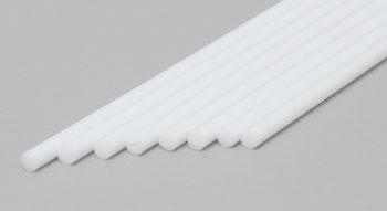 Picture of EverGreen EVG221 0.47 in. Styrene Round Rod Railroad Scratch Building Supply, White