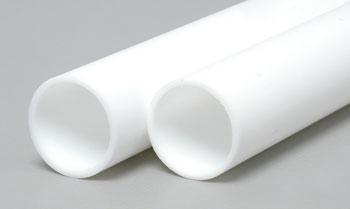 Picture of EverGreen EVG236 0.50 in. Styrene Tubing Railroad Scratch Building Supply. White