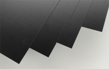 EVG9517 0.08 in. x 6 in. x 12 in. Styrene Plastic Sheet Railroad Scratch Building Supply, Black - Pack of 1