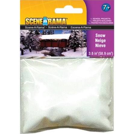 Picture of Woodland Scenics WOO4187 2 oz Snow Bag, White