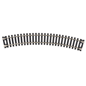 Picture of Atlas ATL151 15 in. HO Code 100 Radius Curve - 100 per Box