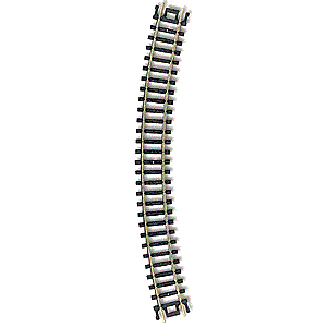 ATL2516 19 in. Radius Curve Track Bulk, 100 per Box