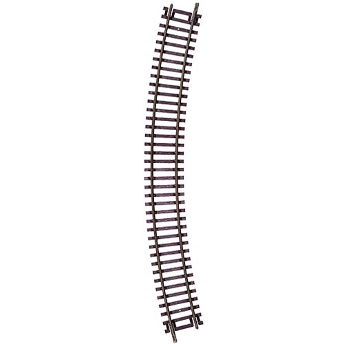 ATL512 18 in. Radius HO Scale Code 83 Curve Track Bulk, 100 per Box