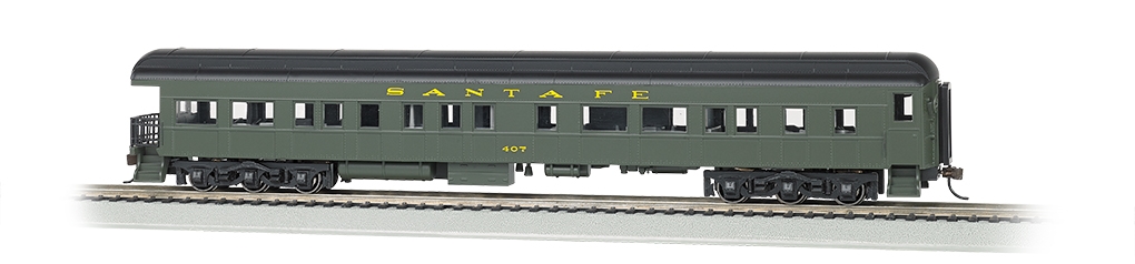 Picture of Bachmann BAC13801 72 ft. Santa Fe HO Scale Heavyweight Observation Car