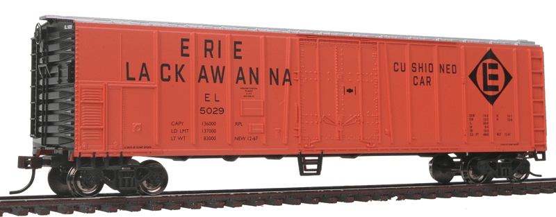 Picture of Bachmann BAC17928 50 ft. Erie Lackawanna HO Scale Steel Mechanical Reefer Freight Car