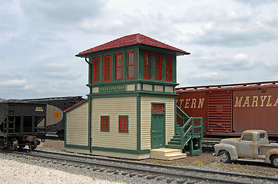 BAC35113 HO Scale Falls Junction Switch Tower