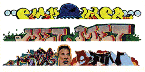 BLR2247 HO Scale Graffiti Decals Mega Set No.4