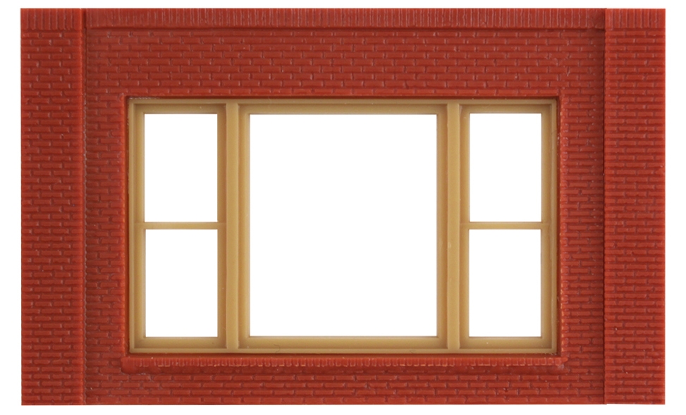 Design Preservation Models DPM30167 HO Scale One Story 20th Century Windows Modular System