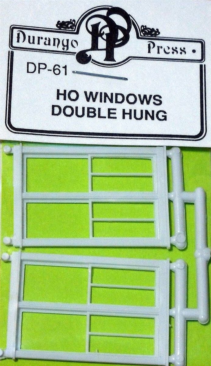Picture of Durango Press DRP061 HO Scale Double Hung Windows - 2 per Pack