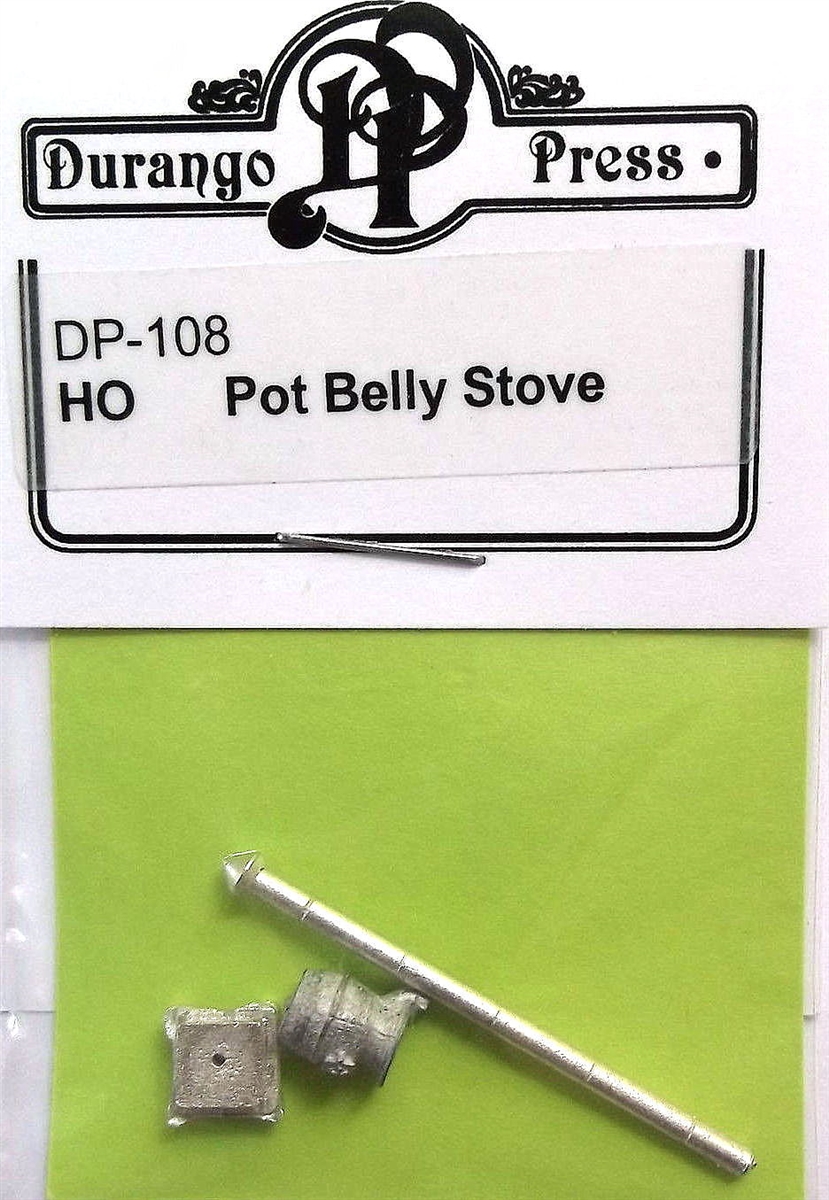 Durango Press DRP108 HO Scale Pot Belly Stove