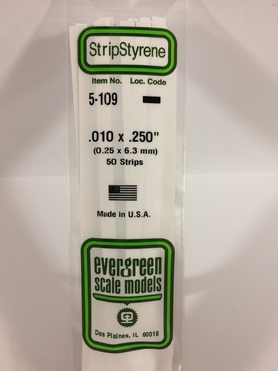EVG5131 0.30 x 0.30 in. Strips - 50 per Pack
