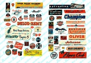 Picture of JL Innovative Design JLI283 1940s-1950s Planes-Trains & Industrial Signs Posters