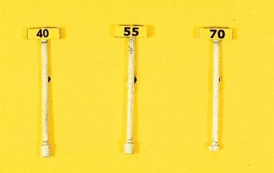 JLI842 Rectangle High Speed Right Way of Signs, 3 per Pack