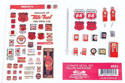 JLI953 Ultimate Custom Detail Set Phillips 66 Gas Station