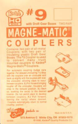 KAD9 HO Scale Magna Matic Truck Mounting
