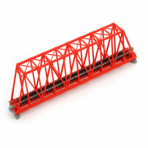 KAT20-430 248 mm N Scale Truss Bridge, Red