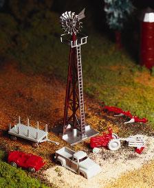 Picture of Bachmann BAC45603 O Scale Windmill with Farm Machine Kit