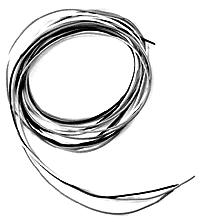 Minatronics MNT4813001 30 Gauge Single Conductor Ultra Flexible Wire, Black