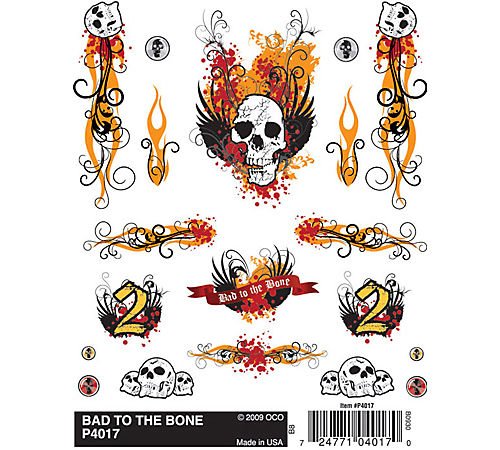 Pine-Car PINP4017 Bad to The Bone Transfer