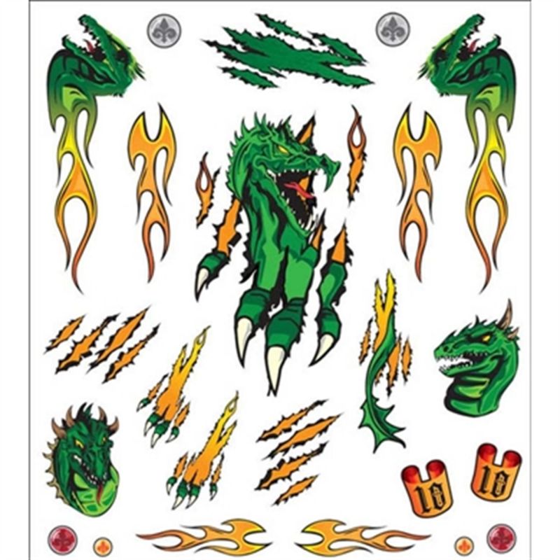 Pine-Car  Flaming Dragon Transfer