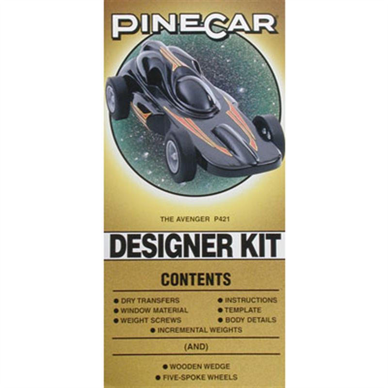 Pine-Car PINP421 The Avenger Designer Kit