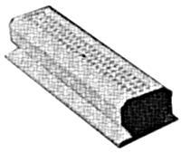 Pikestuff PKS3102 HO Roof Ridge Ventilators Kit - 4 per Pack