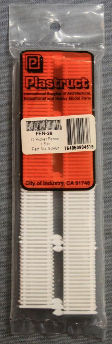 PLS90465 FEN-58 1-48 O Scale Picket Fence