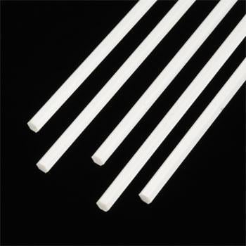 PLS90876 100 x 10 in. MRX-100 Rod Styrene - Hexagon - Pack of 5