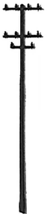PLS94851 O Scale TELP-48, 1-48 Telephone Poles
