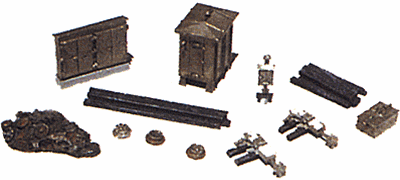 Railway Express Miniatures REM2151 N Railroad Mainline Detail Set Kit