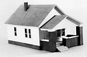 Product  HO Brick Porch kit with Roof