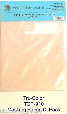 Tru-Color Paint TCP910 Masking Paper, 10 per Pack