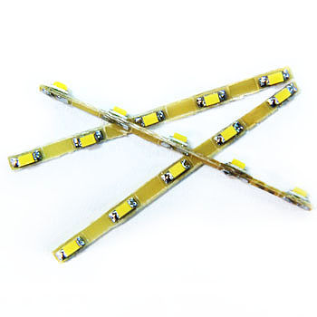 Train Control Systems  Surface LED Mount Circuit Board, Golden White - 10 per Pack