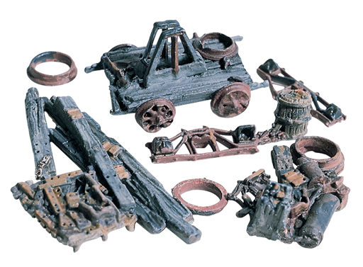 HO Trackside Junk Piles Kit