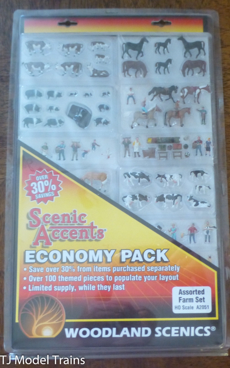 HO Farm Economy Set - Assorted