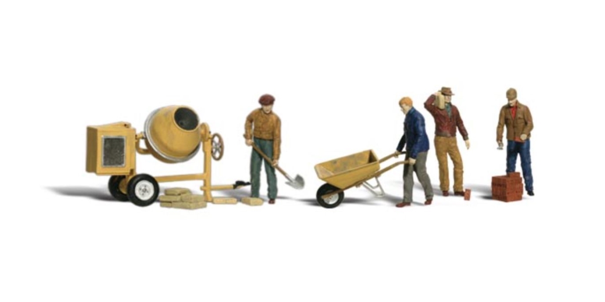 Woodland Scenics N Masonry Workers