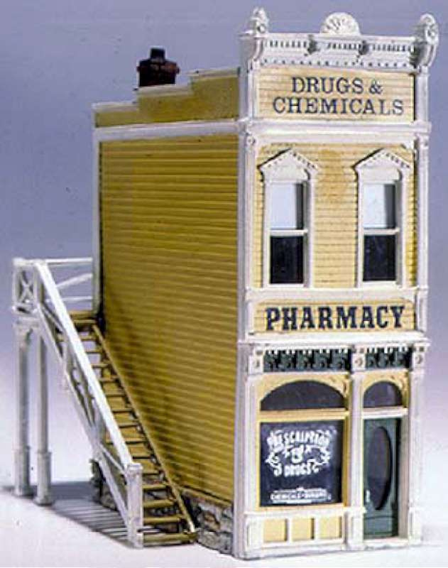 HO Pharmacy Detail Building Kit