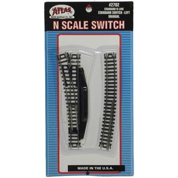 ATL2702 Left Manual Standard Switch Track