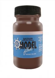 Picture of Badger BAD16406 1 oz Modelflex Marine Color Acrylic Paint Bottle - Navy Brown