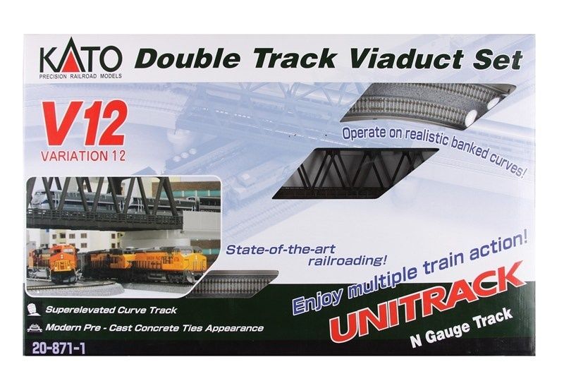 KAT20871 N Scale V12 Double Track Up & Down Variation Set