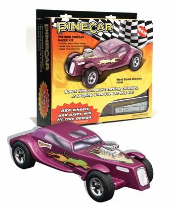 Picture of Pinecar PINP3949 West Coast Growler Premium Pine Car Racer Kit