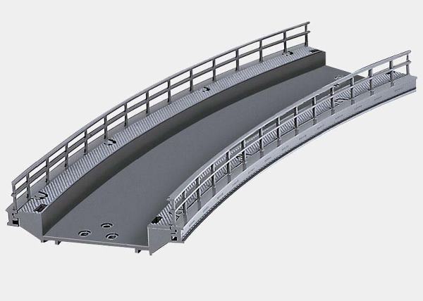 Picture of Marklin MRK74613 0.18 in. C - Track Curved Rails