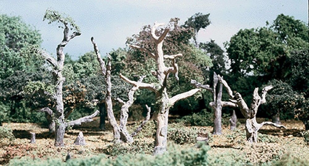 3 in. to 4 in. Dead Trees, Tree Kit - 5 Piece