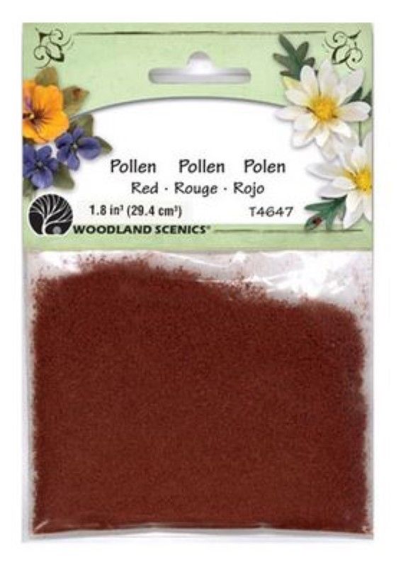 WOO4647 Decorative Pollen, Red