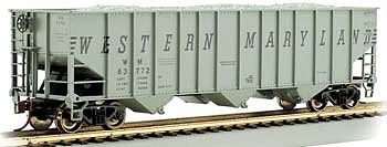 BAC18737 100 Ton 3-Bay Hopper Western Maryland