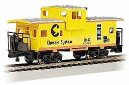 BAC17709 Ho Scale 36 ft. Wide-Vision Caboose Chessie
